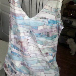 Sleeveless V-Neck Summer Shirt